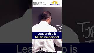 Leadership is multidimensional leadership ias  S Ansari  Lukmaan Ias [upl. by Elleinaj470]