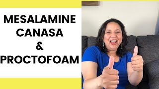 Mesalamine Canasa Suppository and Proctofoam review  Colitis treatment [upl. by Mcclees]