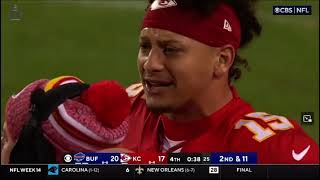 Official audio of Patrick Mahomes yelling at the refs after losing to the Bills just got released m [upl. by Jahdiel505]