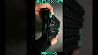 Meletrix BOOG75 Hall Effect Rapid Trigger Keyboard Unboxing [upl. by Selinski]