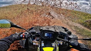 Newbie Rides 1000cc Super Quad for the First Time [upl. by Elsi]