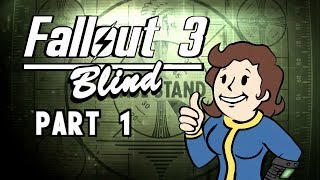 Lets Play Fallout 3  Blind  Part 1 Sweetrolls and Poetry [upl. by Aushoj]