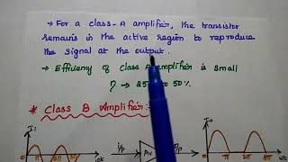 Power Amplifiers and Its Types  Comparison of Power Amplifiers [upl. by Thilda]