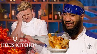 Which All Star Chef Created Chef Ramsay’s Favorite Bar Menu Item  Hells Kitchen [upl. by Adolfo]