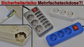 Gefahr durch Steckdosenleiste   Alle wichtigen Infos zu Mehrfachsteckdosen und Sicherheitsrisiken [upl. by Otaner124]