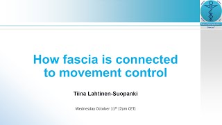 How fascia is connected to movement control  Tiina Lahtinen Suopanki [upl. by Assedo]