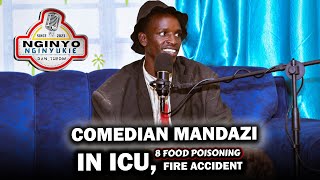 TIKTOKER COMEDIAN MANDAZI IN ICU 8Food Poisons Fire Tragedy [upl. by Kore]