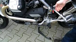 Moto Guzzi Stelvio 1200 ABS  2010 Anleitung [upl. by Chien]