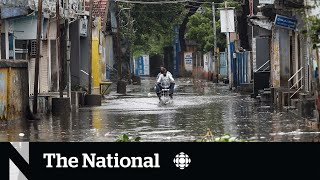 Cyclone Biparjoy brings chaos to coasts of India and Pakistan [upl. by Rothmuller561]