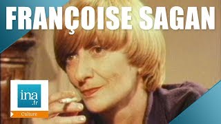 1984  Françoise Sagan son succès et ses excès  Archive INA [upl. by Yessak]