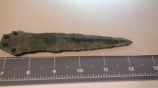 Luristan Bronze Dagger or Spear Blade from 1000 BC [upl. by Michey]