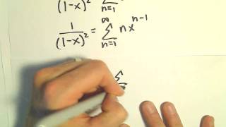 Finding the Sum of a Series by Differentiating [upl. by Stedt]