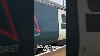 350 amp 390 crossover trains youtubeshorts trainspotting [upl. by Gasser52]