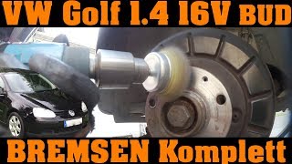 VW Golf 5  Bremsscheiben und Bremsbeläge NEU 🔧🔧🔧 [upl. by Emerick]