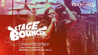 CRYPTOPSY  STAGE BOUNCER Live at Rock In Solo 2023 HQ Audio [upl. by Terraj]