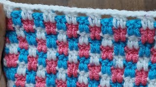 Very Easy Crochet Baby Blanket Knitting Pattern Making New Knitted Blanket Patterns 🤩🥳🪻 [upl. by Aimit562]