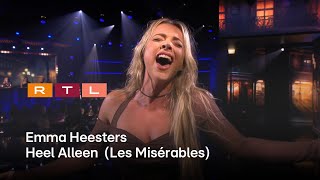 Emma Heesters  Heel Alleen Les Misérables  Stars On Stage [upl. by Goth]