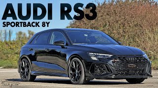 Audi RS3 Sportback 2022 lultima 5 Cilindri [upl. by Edrei]