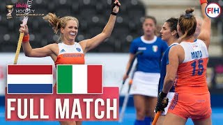 Netherlands v Italy  Womens World Cup 2018  FULL MATCH [upl. by Ahsihat334]