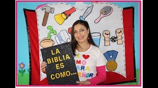 Idea La Biblia es como  Juego y Canción [upl. by Danila]