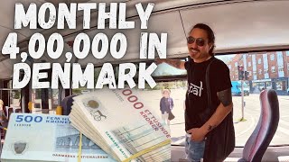 Mahinako 4 lakh Denmark ma💵💰 denmark income reality aarhus [upl. by Eduard]