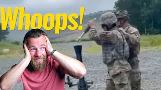 Green Beret Reacts  Mortar Fail [upl. by Michi]