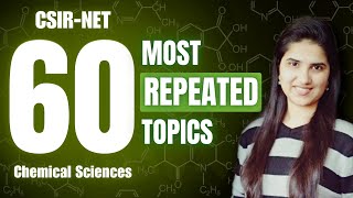 CSIR NET Chemistry Important topics  CSIR NET Chemical Science most repeated questions Jyoti Rathi [upl. by Matthaeus]