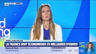 AnneLaure Kiechel Global Sovereign Advisory  La France doit économiser 25 milliards deuros [upl. by Horatius]