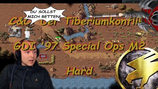 Lets Play CampC Der Tiberiumkonflikt GDI 97 Special Ops M2 Hard [upl. by Anaynek]