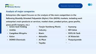 Global Biaxially Oriented Polyamide Nylon Film BOPA Market CAGR 229 amp Market Size [upl. by Notrem]