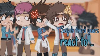 Seijoh third years react to🏃🏻‍♀️  memes  haikyuu 🧡  Seijoh 💙  Gacha club  iwaoi  Matsuhana [upl. by Plume4]