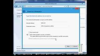 How to configure the PPTP VPN client on a Microwoft WindowsWindows Server 2012 [upl. by Pincince]