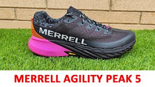 Review Merrell Agility Peak 5 [upl. by Southworth408]