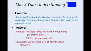 quotAn Introduction to Critical Thinkingquot Chapter 2 Argument and Argument Evaluation Basics [upl. by Eneroc588]