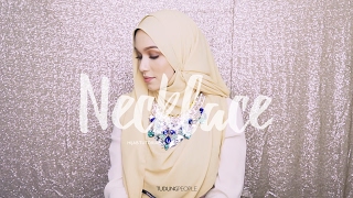 Hijab Tutorial Side Knot with Necklace [upl. by Isa]