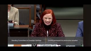 CEO Catherine Tait avoids questions about CBC performance bonuses [upl. by Barnet]