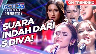 Penampilan Terbaik Lyodra X Tiara X Ziva X Mahalini X Keisya  RCTI 33 ANNIVERSARY CELEBRATION [upl. by Aerdua]