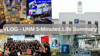 Vlog  University of Nottingham Malaysia UNM Life Summary in 5 minutes [upl. by Talanta]