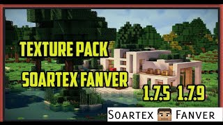 TEXTURE PACK SOARTEXFANVER MINECRAFT 175 179 [upl. by Sparkie]