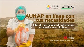 Taller sobre necesidades de información estadística en acuicultura [upl. by Verla]