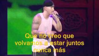 Eminem  Mockingbird Live Subtitulada en Español [upl. by Ahsatak]