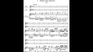 Stabat Mater  Pergolese  Piano Cover With PIANO SHEET [upl. by Attennek]