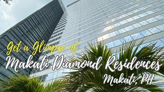 Explore Luxury Living Inside Makati Diamond Residences  Hotel  5 Star Hotel in Makati Philippines [upl. by Eolande494]