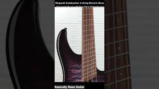 Dingwall Combustion 4string Electric Bass  Ultraviolet Burst basicallybassguitar Dingwall [upl. by Enneira482]