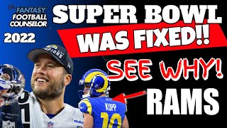 Super Bowl was Fixed See Why the Rams Won  Recap [upl. by Lemak57]