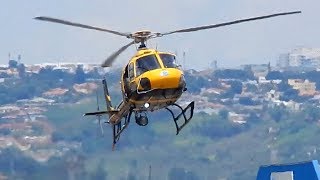 Helicopter Eurocopter AS 350 B2 Landing Video [upl. by Nnyleuqcaj]