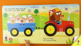 Usborne Sound Books  Lets go on a tractor [upl. by Marris]