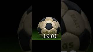 World cup ball evolution [upl. by Bernetta]