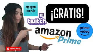 Consigue AMAZON PRIME GRATIS 2024 [upl. by Grannias]