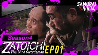 ZATOICHI The Blind Swordsman Season 4 Full Episode 1  SAMURAI VS NINJA  English Sub [upl. by Doe264]